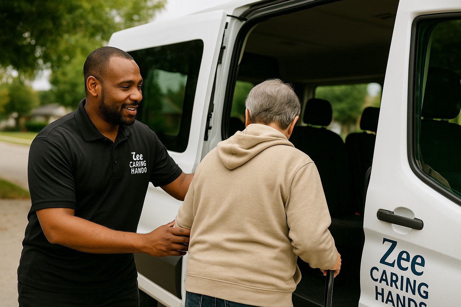 Door-to-door transportation support